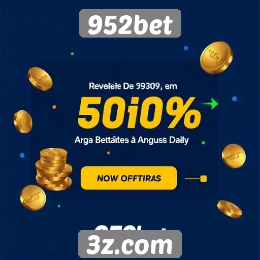Ofertas promocionais disponíveis no 952bet